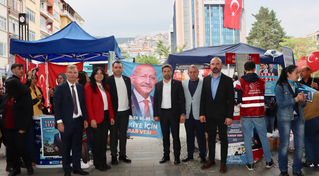 Millet İttifakı Kocaeli kurmayları standları ziyaret etti