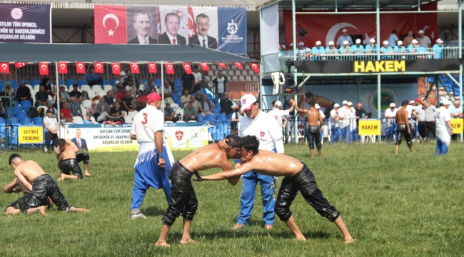 15. Sekapark Altınkemer Yağlı Güreşleri başladı