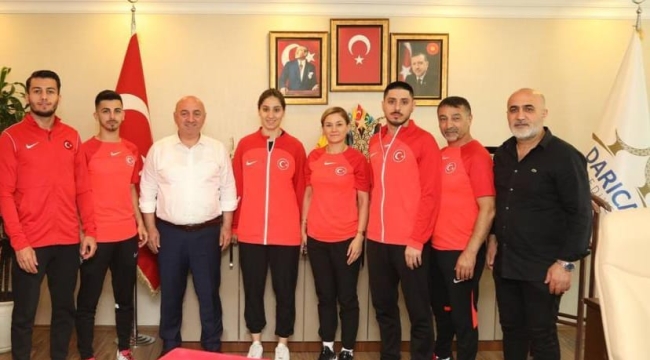 Darıca Belediyesi sporcuları yine Avrupa arenasında!