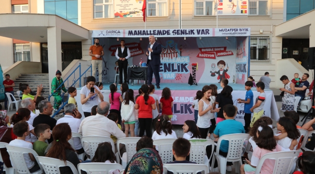 Darıca'da "Mahallemde Şenlik Var" etkinliği başlıyor