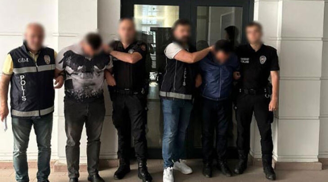 Kocaeli'de 13 kaçak göçmen yakalandı, 2 organizatör tutuklandı