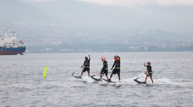 Kocaeli'de düzenlenen Türkiye Motosurf Şampiyonası sona erdi