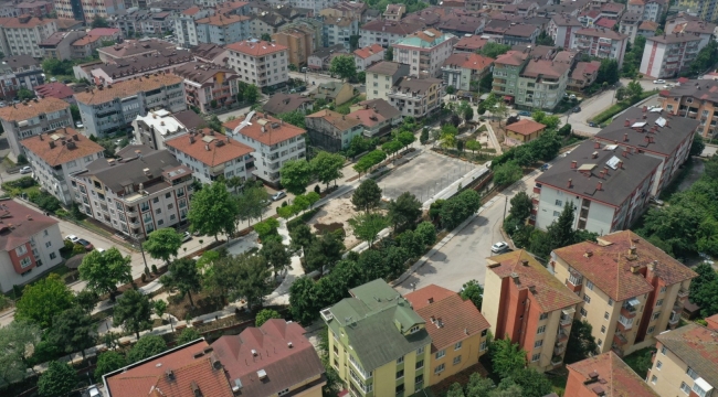 Körfez Yarımca Meydan projesinde yoğun çalışma