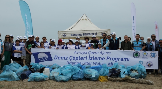 Uzunkum Sahili'nde ikinci kıyı temizliği yapıldı