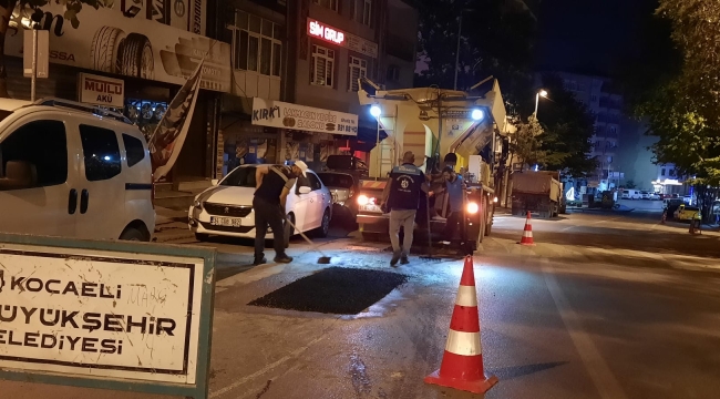 Yollar ve kaldırımlar bayrama hazırlanıyor