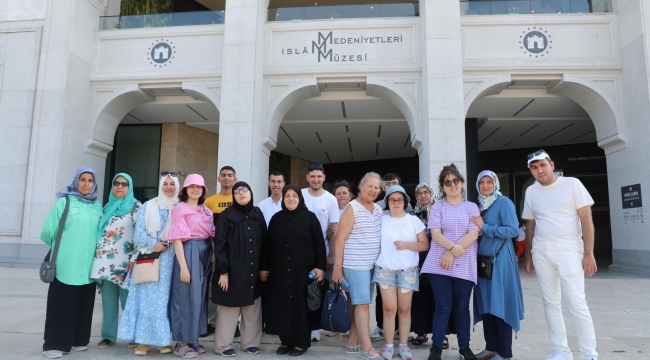 Büyükşehir, özel öğrencilere İstanbul'u gezdirdi