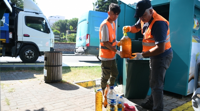 Çayırova'da atıklar geri dönüşüme kazandırılıyor