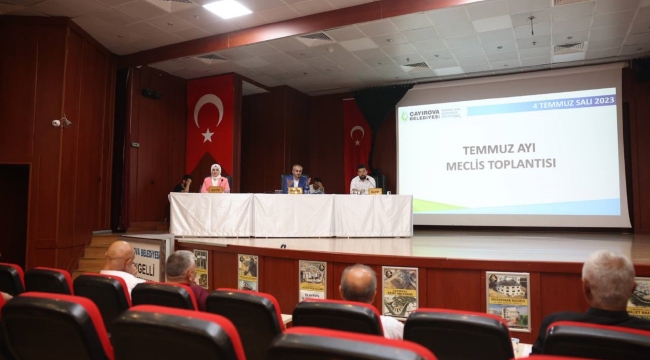 Çayırova'da Temmuz Meclisi tamamlandı