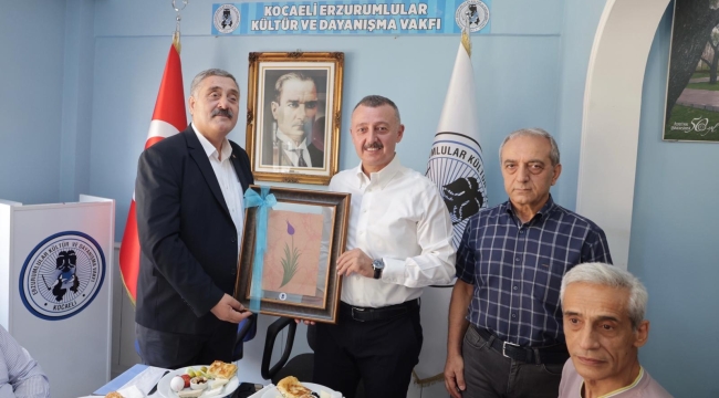 Dadaşlardan Büyükakın'a sıcak karşılama