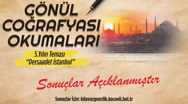 Gönül Coğrafyası Okumalarında kazananlar açıklandı