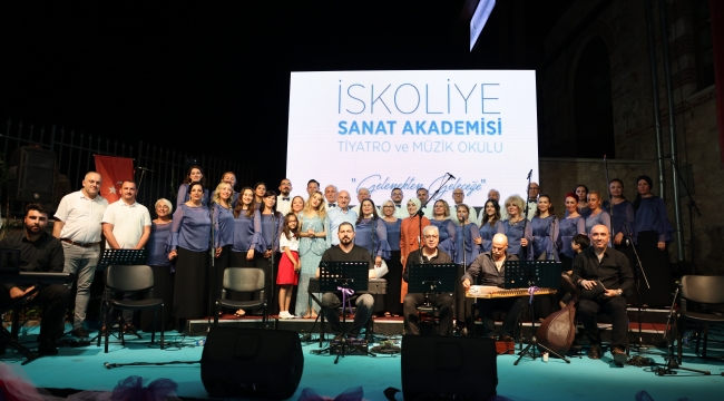 İskoliye sanat günleri ile Darıcalılar müziğe doydu