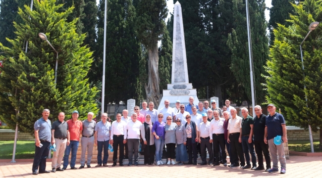 Muhtarlardan kentin kültürel yerlerine ziyaret