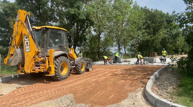 Büyükşehir, Kandıra'da üstyapıyı yeniliyor