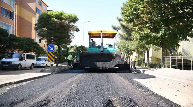 Çayırova'da asfalt seferberliği tam gaz devam