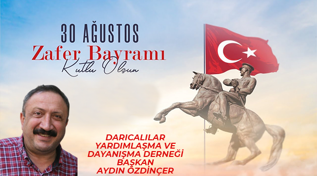 Darıcalılar Derneği 30 Ağustos Zafer Bayramı kutlaması