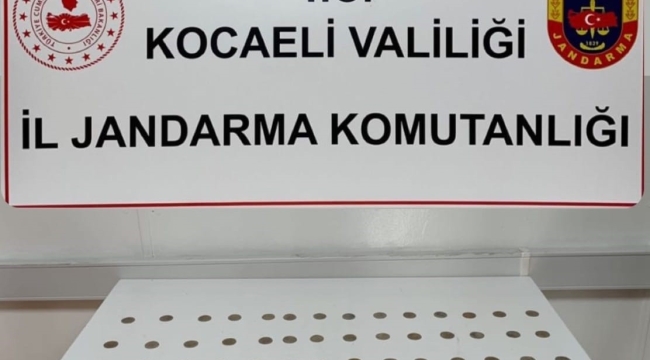 Gebze'de 56 adet sikke ele geçirildi