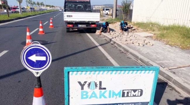 Yol Bakım Timi asfaltlamada dur durak bilmiyor