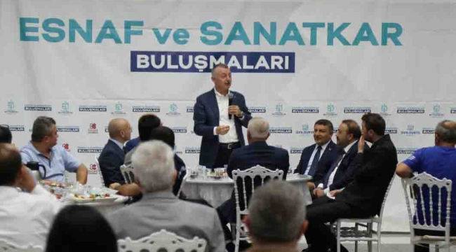 Başkan Büyükakın, Dilovası esnafıyla buluştu