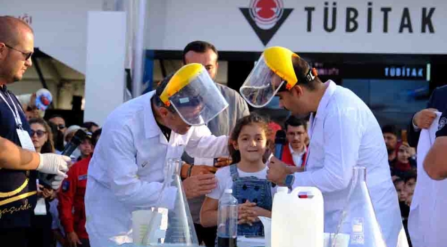 Kocaeli Bilim Merkezi, TEKNOFEST'te kendine hayran bıraktı