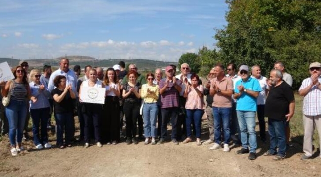 Kocaeli'de yapılacak haddehane ve çelikhane tesisine protesto