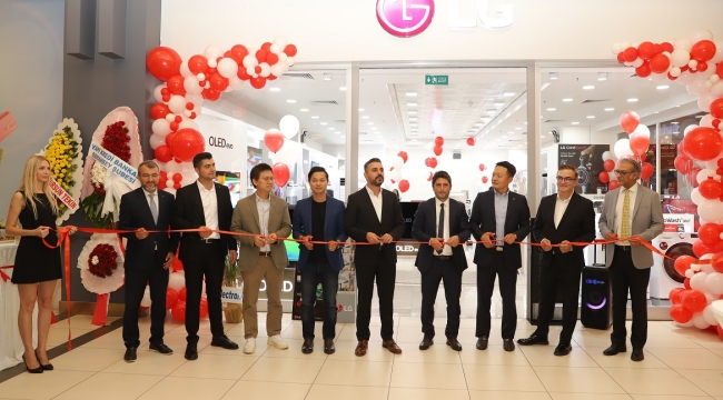 LG Brandshop'un yeni mağazası Gebze Center'da açıldı