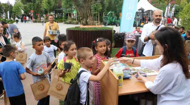 Peyzaj fuarında Büyükşehir'e yoğun ilgi