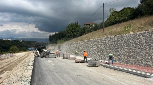 Yuvacık Barajı'na 4 şeritli yolla ulaşım