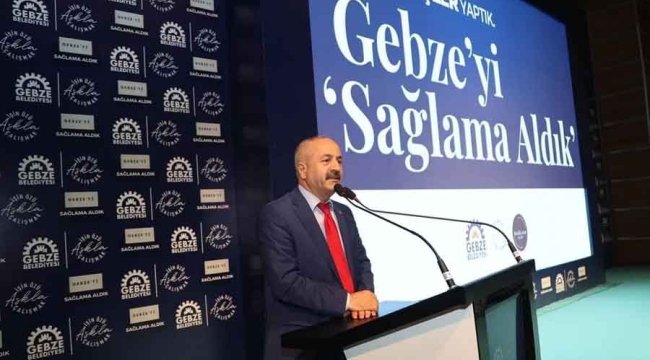 Başkan Büyükgöz: Ortak Paydamız evimiz Gebze