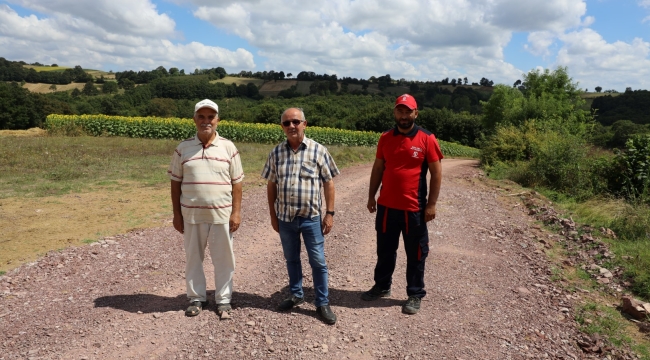 Büyükşehirle çiftçinin yolu hep açık