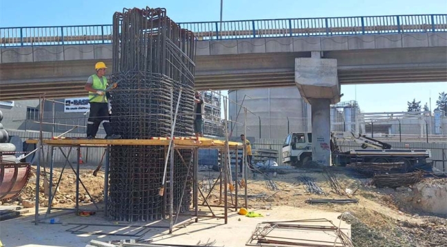 Darıca Osmangazi Köprüsü'nün kirişleri tamam