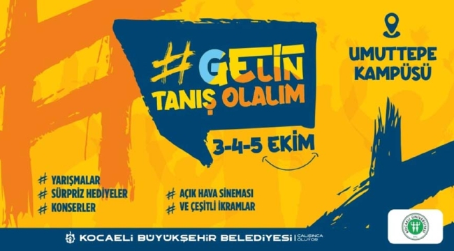 'Gelin tanış olalım' etkinliğinde buluşturacak