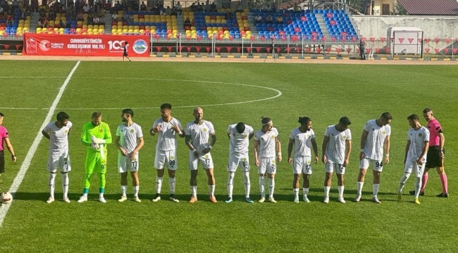 Zor deplasmandan bir puanla dönüyoruz! 0-0