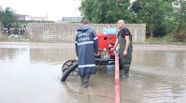 Büyükşehir'den Kocaeli genelinde zorlu mücadele