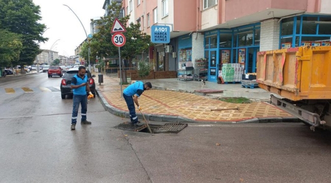 Büyükşehir, sağanak yağış öncesi teyakkuza geçti