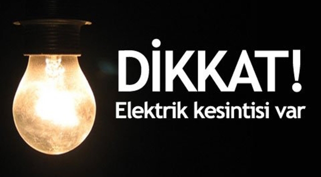 Darıca'da elektrik kesintisi yaşanacak