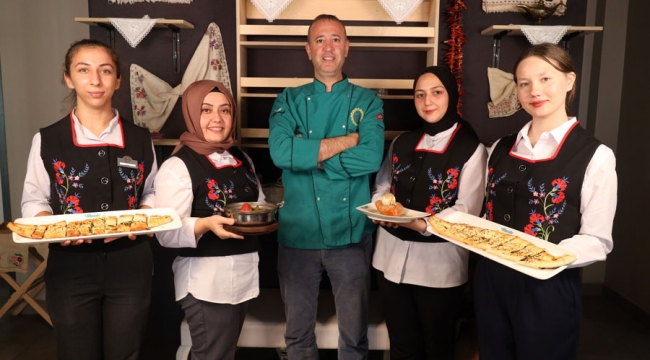 Geleneksel lezzetler Maide Kafe ve Restoran'da