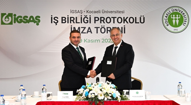 İGSAŞ, Kocaeli Üniversitesi ile iş birliği protokolü imzaladı