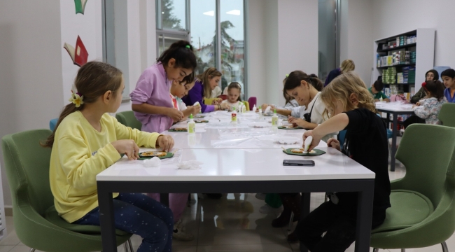 İzmit Belediyesi çocukların ara tatilini renklendiriyor