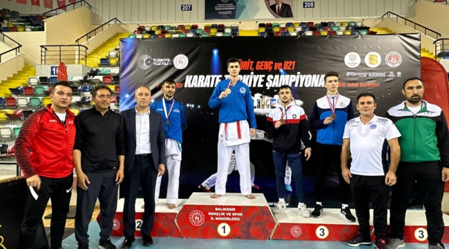 Karate Şampiyonasında Kağıtspor rüzgârı