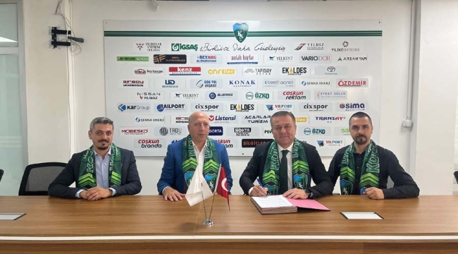 Kocaeli Bilnet ve Bilgi Köprüsü'nden Kocaelispor ile sponsorluk anlaşması 