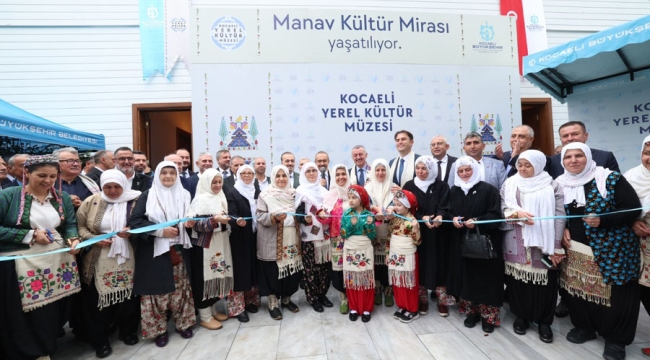 Kocaeli'nin yerel kültürünü yaşatacak müze açıldı