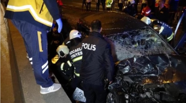 Ters yöne giren cip, içerisinde 11 kişinin bulunduğu otomobille çarpıştı: 2 ölü, 10 yaralı