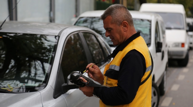 Yol üstü parklanmada yeni ücret tarifesi 6 Kasım'da