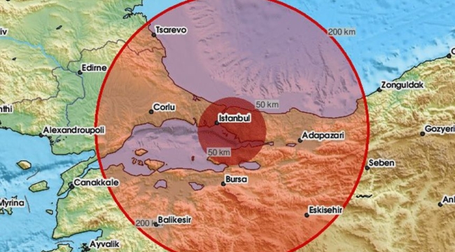 4.1 büyüklüğünde deprem oldu… Darıca'da da hissedildi!