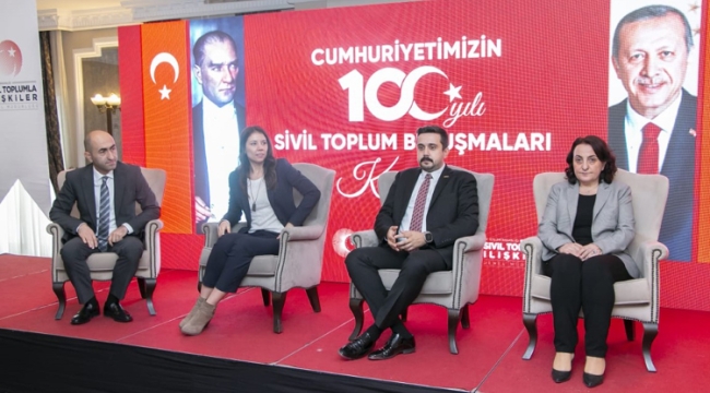 Cumhuriyetin 100. Yılında Sivil toplum buluşmaları çalıştayı düzenlendi