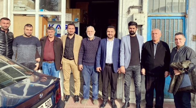 İyi Parti Darıca'dan Yusuf Demir'e ziyaret