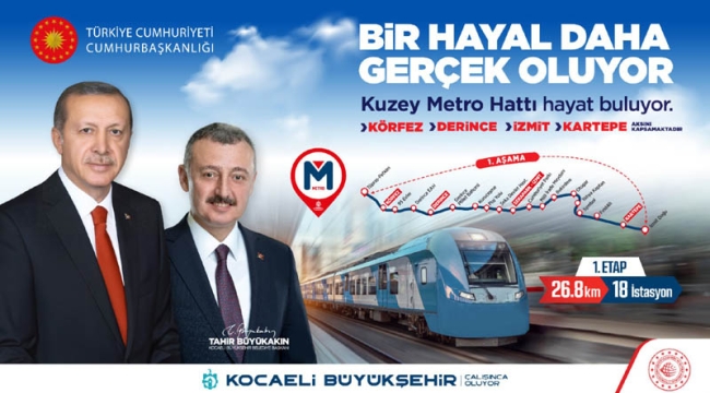 Kuzey Metro hattında devir protokolü imzalandı