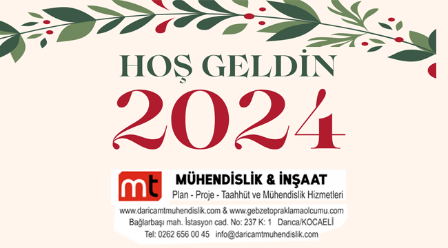 MT Mühendislik Yılbaşı Mesajı