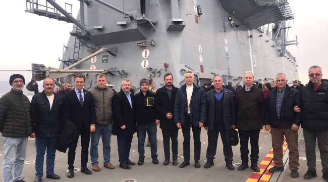 TCG Anadolu, Kocaeli'ye heyecan ve gurur verdi