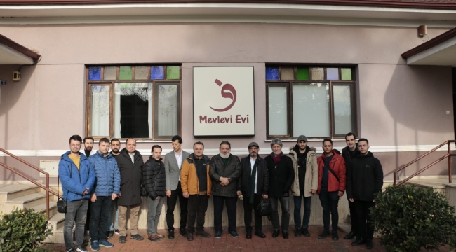 Uluslararası Mevlâna Vakfı'ndan Mevlevi Evi'ne ziyaret